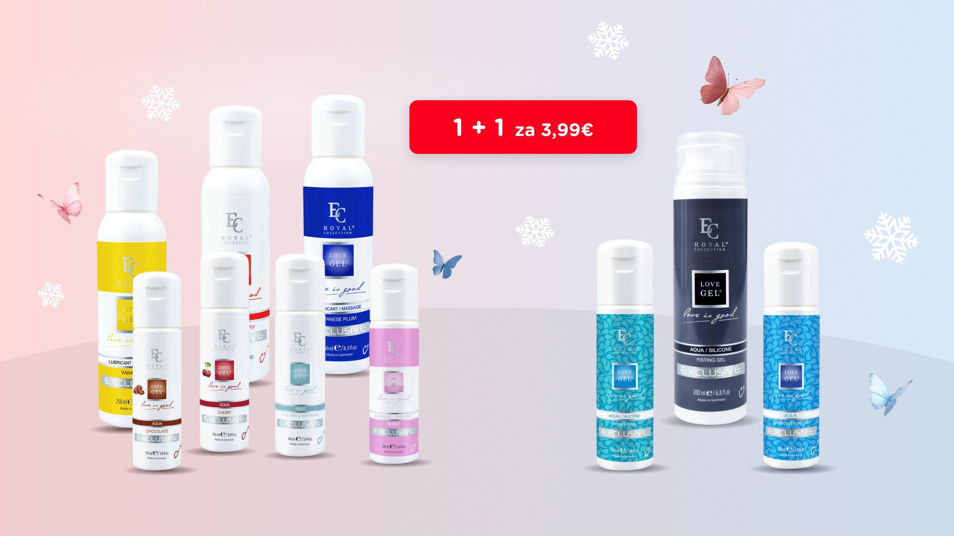 AKCIA NA LUBRIKANTY LOVE GEL, KTORÁ ZAHREJE!