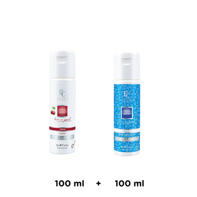 Sada Lubrikantov - Aqua Cherry 100ml + Aqua Delay 100 ml