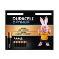 Batérie - Duracell Optimum AAA/LR3 8ks